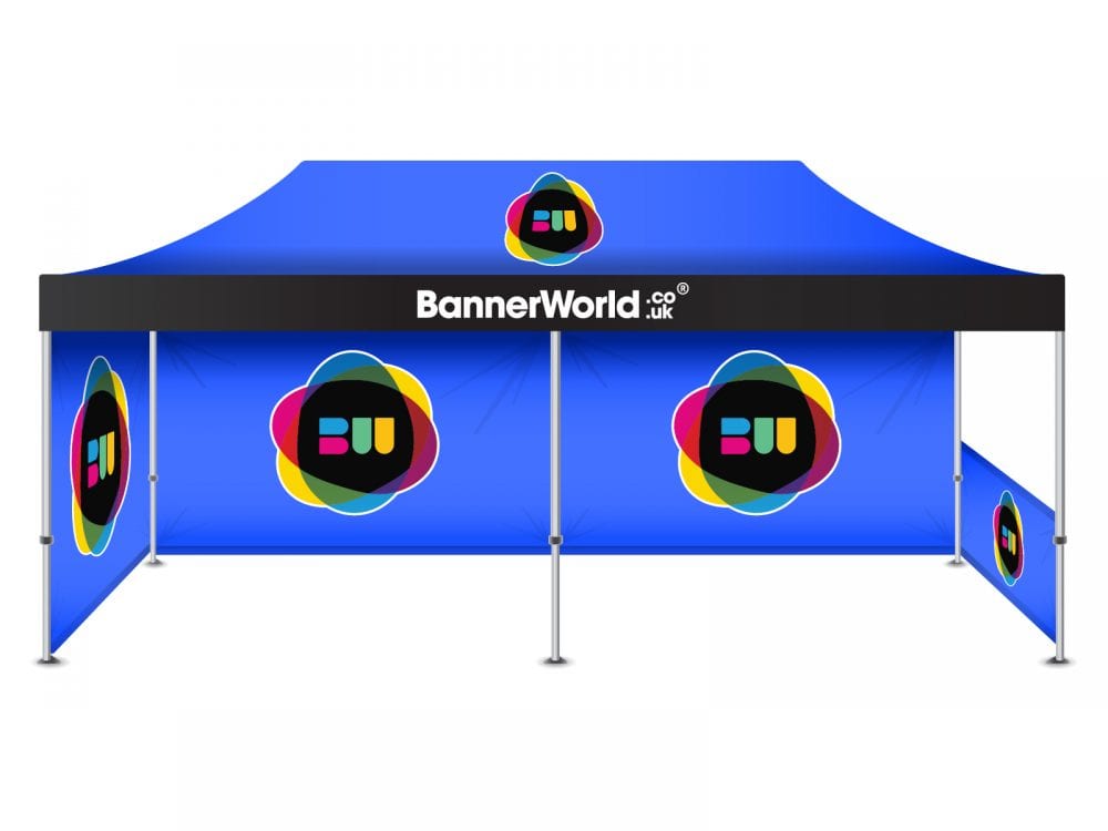 Gazebo 6m x 3m printed