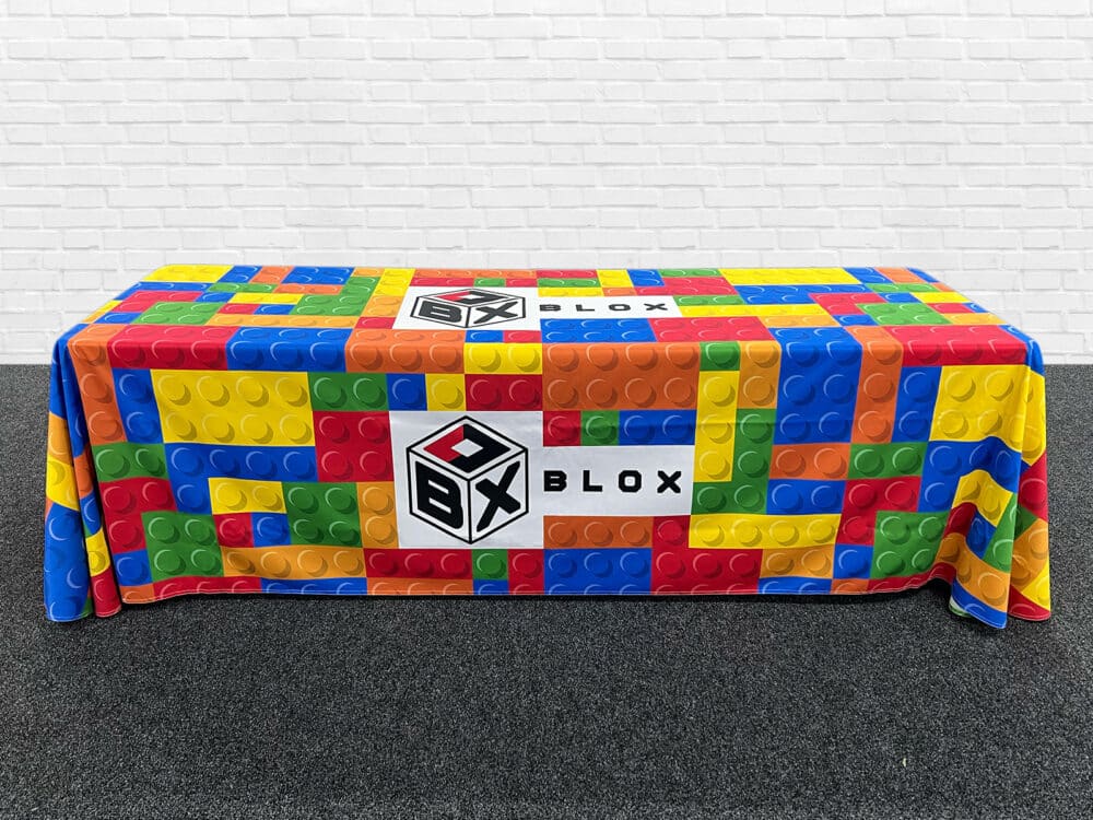 Custom 8 foot table cloth