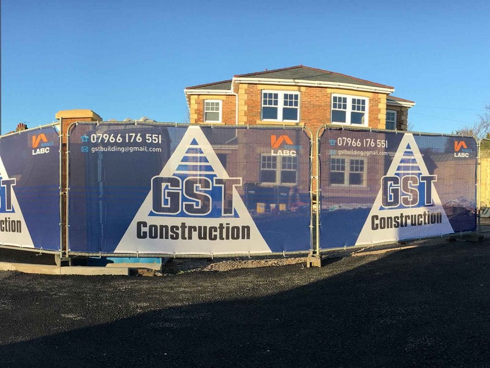 Premium Fabric Heras Fence Covers