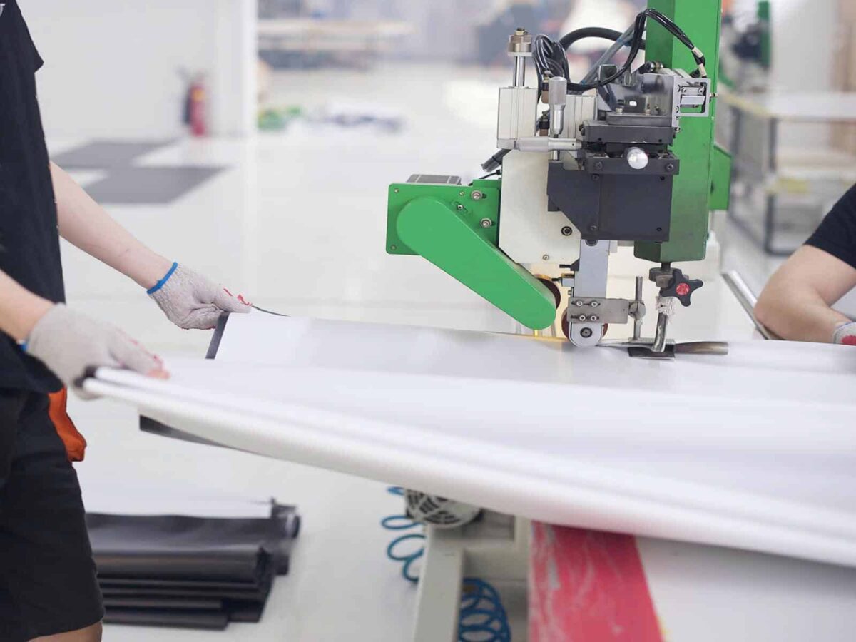 PVC Banner Finishing