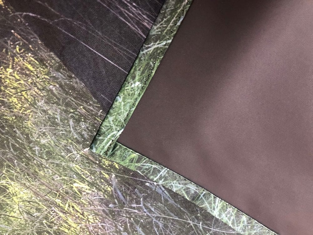 Block out light stop fabric printing