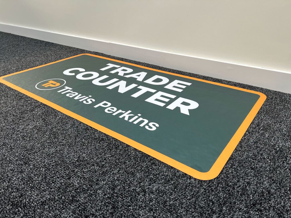 Trade carpet stickers