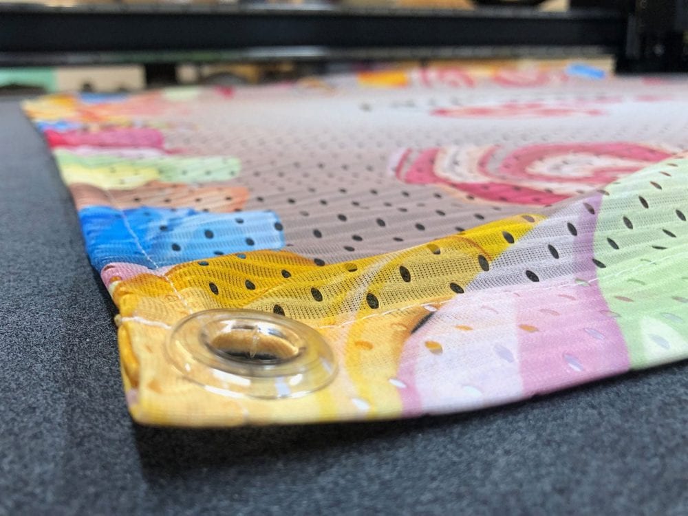 air mesh dye sublimation printing