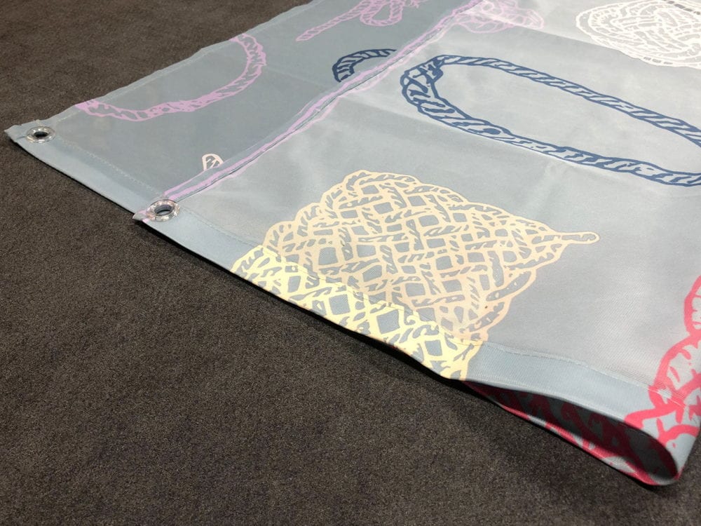 polyester 115 dye sub printed