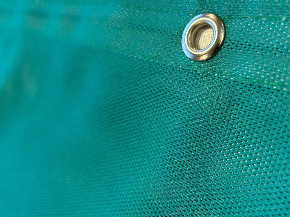 Heavy-Duty Heras Fence Cover close-up