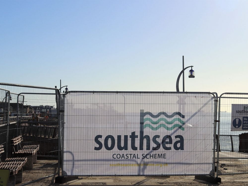 Printed heras fence covers