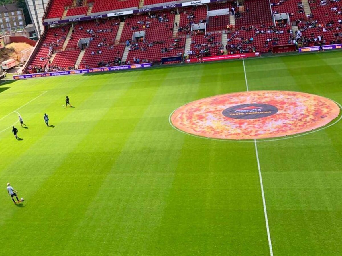 Pizza Hut Centre Circle banner