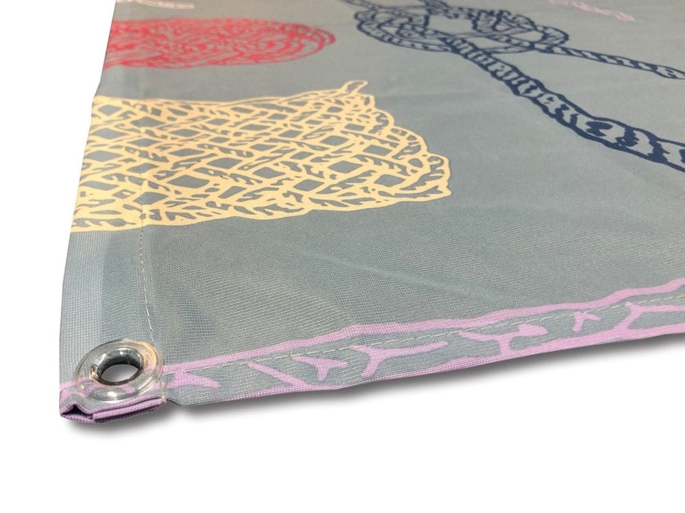 show through printed 115 polyester