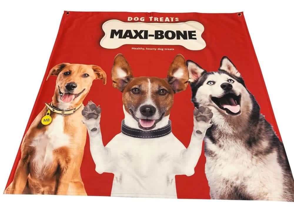 Full colour textile backlight printing