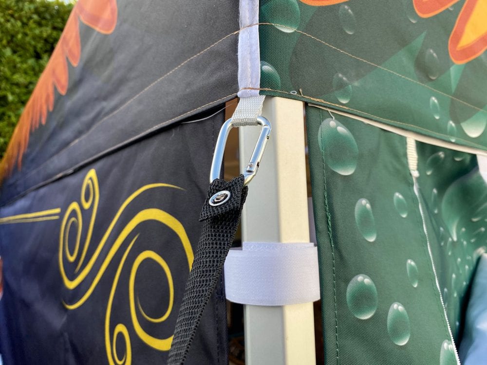 Printed Gazebo Roof Edges