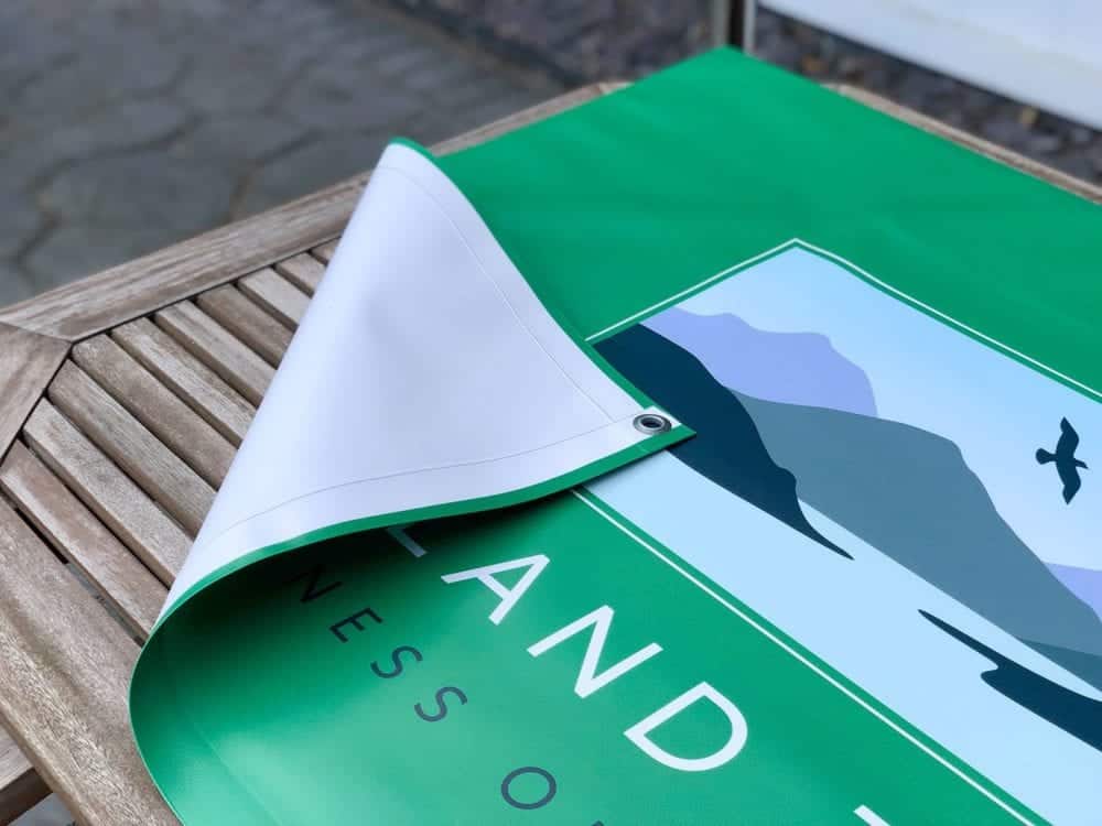 Single sided cafe banner high quality