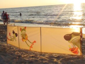 Custom Printed Windbreak